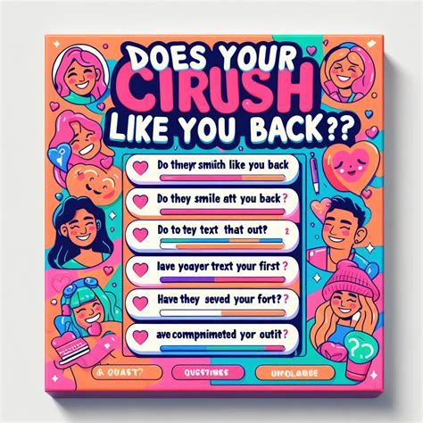 crush compatibility test|quiz to see if your crush likes you.